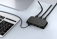 勝為數字KVM切換器-安裝簡單